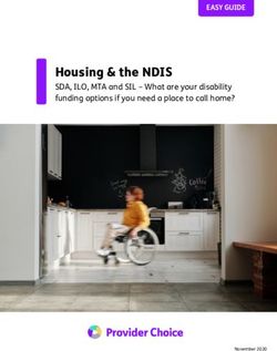 Housing & the NDIS SDA, ILO, MTA and SIL - What are your disability funding options if you need a place to call home?