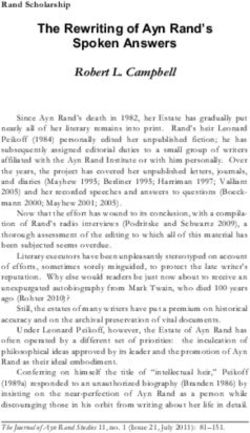 The Rewriting of Ayn Rand's Spoken Answers