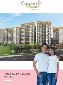 HDB'S SALES LAUNCH MAY 2021