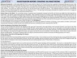 INVESTIGATION REPORT: CHEATING VIA PRACTISCORE - Precision Rifle ...