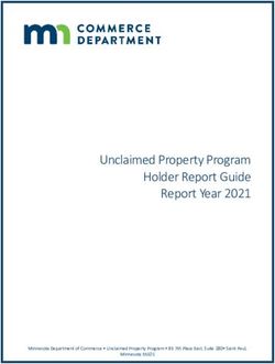 Unclaimed Property Program Holder Report Guide Report Year 2021 ...