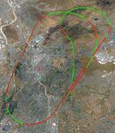 Flight Demonstration of High Altitude Aircraft Navigation with Cellular Signals