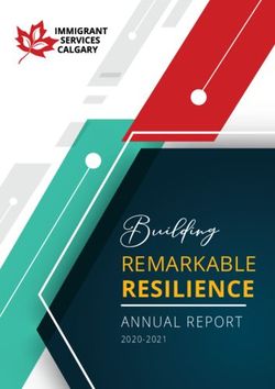 Building RESILIENCE REMARKABLE