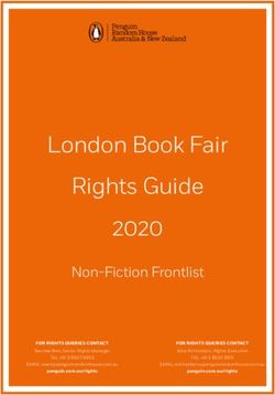 London Book Fair Rights Guide 2020 - Non-Fiction Frontlist - michael meller literary ...