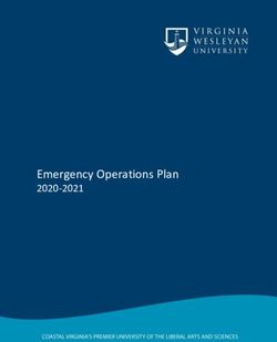 Emergency Operations Plan 2020-2021 - Virginia ...