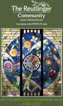 SEPTEMBER 2021-DECEMBER 2022 - The Reutlinger ...