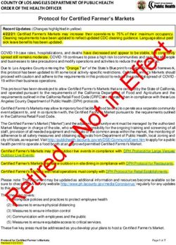 COUNTY OF LOS ANGELES DEPARTMENT OF PUBLIC HEALTH ORDER OF THE HEALTH OFFICER - County of Los ...