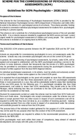 SCHEME FOR THE COMMISSIONING OF PSYCHOLOGICAL ASSESSMENTS (SCPA) - Department of Education ...