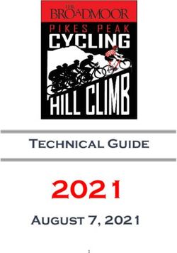 2021 Technical Guide August 7, 2021 - Colorado Springs Sports ...