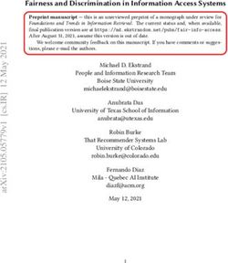 Fairness and Discrimination in Information Access Systems - Fernando Diaz