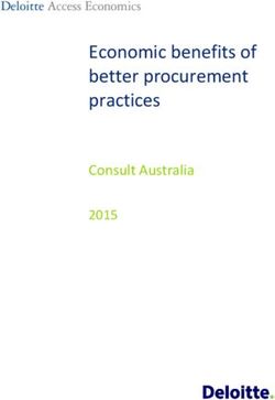 Economic benefits of better procurement practices - Consult Australia 2015