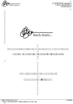 TIME-SENSITIVE MATERIAL - UPDATED: May 4, 2018 - Mark Szabo