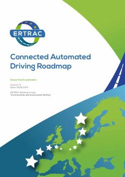 Connected Automated Driving Roadmap - Status: final for publication - Ertrac