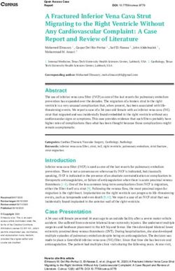 A Fractured Inferior Vena Cava Strut Migrating to the Right Ventricle Without Any Cardiovascular Complaint: A Case Report and Review of Literature ...