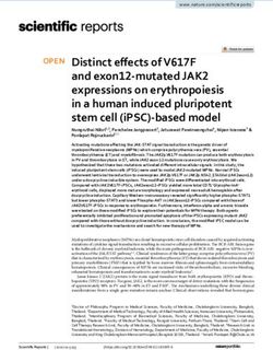 Distinct effects of V617F and exon12 mutated JAK2 expressions on erythropoiesis in a human induced pluripotent stem cell (iPSC) based model - Nature