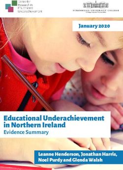Educational Underachievement in Northern Ireland - Evidence Summary - January 2020 - CREU cover