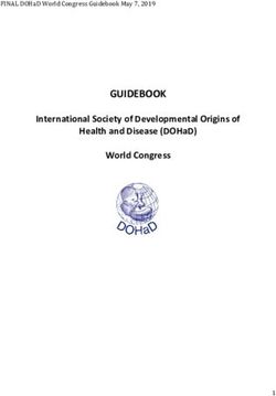FINAL DOHAD WORLD CONGRESS GUIDEBOOK MAY 7, 2019 - GUIDEBOOK INTERNATIONAL SOCIETY OF DEVELOPMENTAL ORIGINS OF - DOHAD SOCIETY