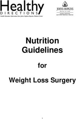 Nutrition Guidelines for Weight Loss Surgery - Johns Hopkins ...