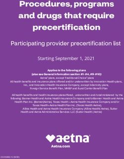 Procedures, programs and drugs that require precertification