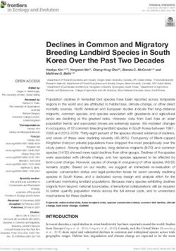 Declines in Common and Migratory Breeding Landbird Species in South Korea Over the Past Two Decades