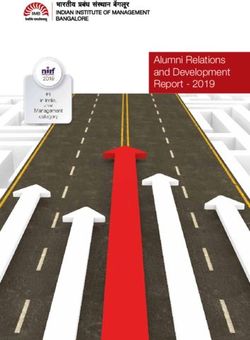 Alumni Relations and Development Report 2019 - IIM ...