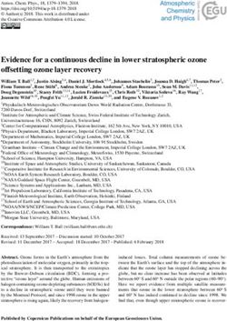 Evidence for a continuous decline in lower stratospheric ozone offsetting ozone layer recovery - Atmos. Chem. Phys