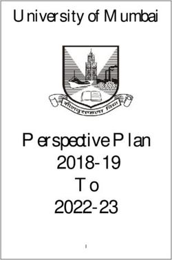 Perspective Plan 2018-19 To 2022-23 - University of Mumbai - Affiliation & TAAS ...