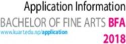 Application Information - BACHELOR OF FINE ARTS BFA 2018 www.kuart.edu.np/application