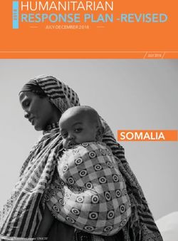 HUMANITARIAN 8 RESPONSE PLAN -REVISED - SOMALIA - ReliefWeb