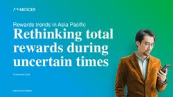 Rethinking total rewards during uncertain times - Rewards trends in Asia Pacific - Mercer