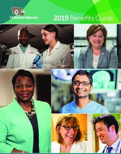 2019 Benefits Guide - Children's National Hospital