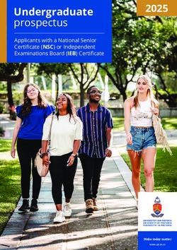 University of Pretoria - Undergraduate prospectus 2025