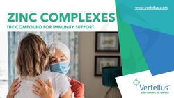 ZINC COMPLEXES THE COMPOUND FOR IMMUNITY SUPPORT - www.vertellus.com