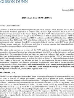 2019 YEAR-END FCPA UPDATE - Gibson Dunn