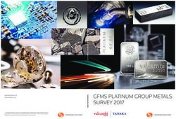GFMS PLATINUM GROUP METALS SURVEY 2017 - New Age Metals Inc.