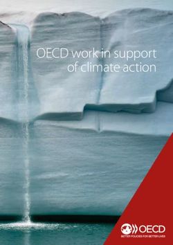 OECD work in support of climate action