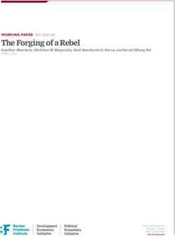 The Forging of a Rebel - Gauthier Marchais, Christian M. Mugaruka, Raúl Sanchez de la Sierra, and David Qihang Wu