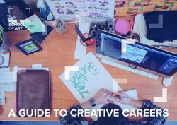 A GUIDE TO CREATIVE CAREERS - Tees Valley Careers