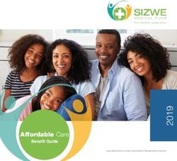 Affordable Care Benefit Guide - Sizwe Medical Fund