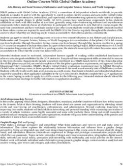 Online Courses With Global Online Academy