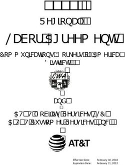 2018 Regional Labor Agreement - CWA Local 3603