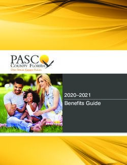 2020-2021 Benefits Guide - Pasco County