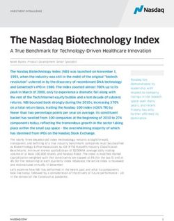 Nasdaq Biotechnology Index Companies