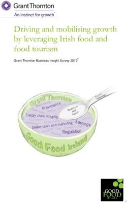 Driving and mobilising growth by leveraging Irish food and food tourism - Good Food Ireland
