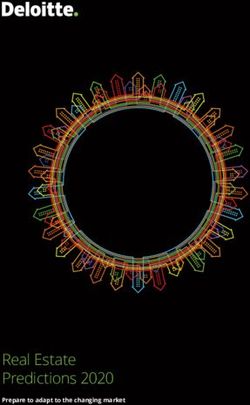 Real Estate Predictions 2020 - Prepare to adapt to the changing market - Deloitte