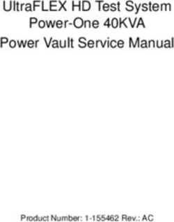 UltraFLEX HD Test System Power-One 40KVA Power Vault Service Manual - Product Number: 1-155462 Rev.: AC
