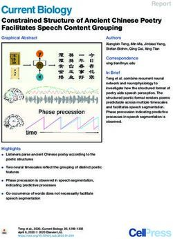 CONSTRAINED STRUCTURE OF ANCIENT CHINESE POETRY FACILITATES SPEECH CONTENT GROUPING - MPG.PURE
