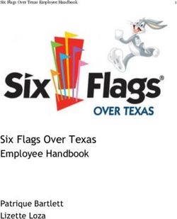 Six Flags Over Texas Employee Handbook - Patrique Bartlett Lizette Loza - Lizette's Portfolio