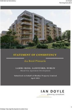 IAN DOYLE planning consultant - Fitzsimon's Wood