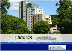 JURYS INN CHARLOTTE PLACE - Prime Virtual Freefold Hotel Investment Opportunity in Major UK City